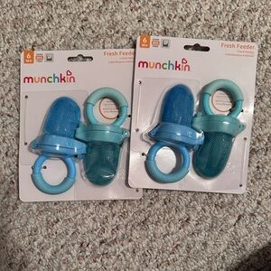 Munchkin Aqua and Teal Fresh Feeders